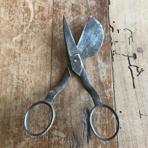 Ancien ciseaux mouchette - ancien,