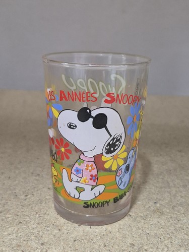 Verre moutarde snoopy - moutarde,