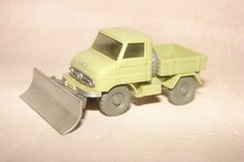 WIKING HO UNIMOG CHASSE NEIGE MERCEDES TRAIN ELECTRIQUE