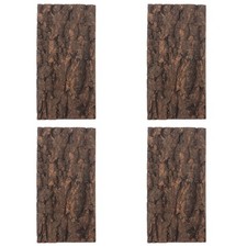 4 morceaux d'écorce de liège