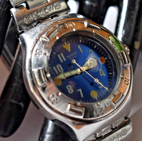 Swatch irony scuba - swatch, blue