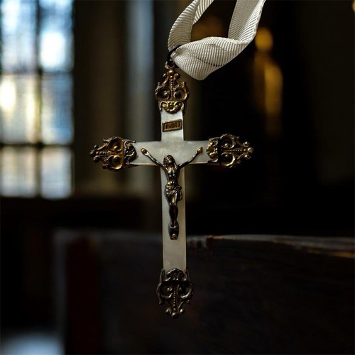 Ancien crucifix nacre - ancien,