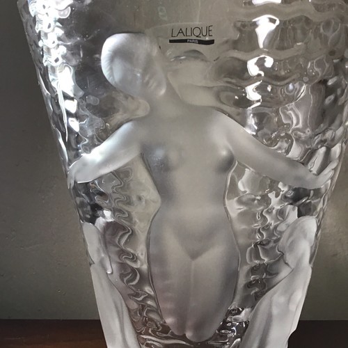 Lalique ondines large - lalique, crystal