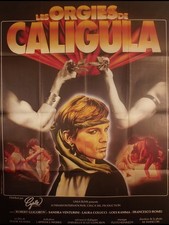 LES ORGIES DE CALIGULA - Affiche Cinéma 120x160 Pliée CAC3290