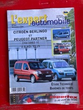RTA revue technique  EA N°444 CITROEN BERLINGO / PEUGEOT PARTNER 2.0 HDI   J57