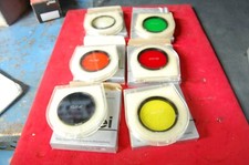 beau lot 6 Filtres Rollei E49 pour sl35 49mm UV  Y  O R G et INFRA ROUGE