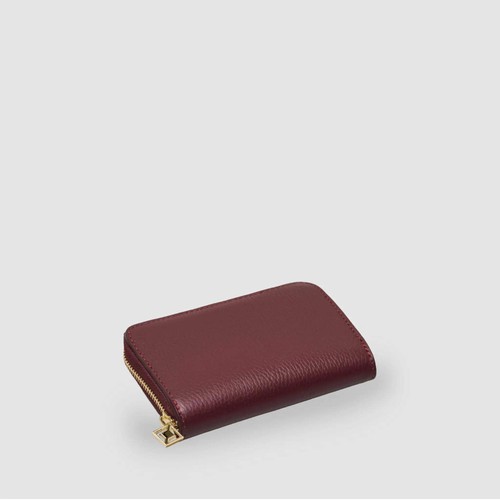 Compact leather wallet - wallet, cash