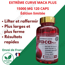 Extreme Curve Maca Plus Capsules for Butt/ Hips Maca Root Extract 120 Caps