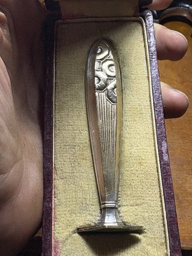 Sceau cachet art - deco, métal