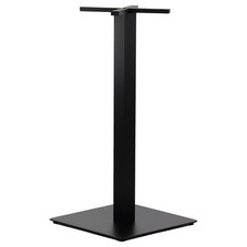 Pied de table pour pub, hôtel, restaurant, noir, h=110, SH-5002-6/H/B 50x50 cm