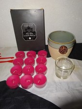 PORTE  BOUGIE   POMME DE  PIN