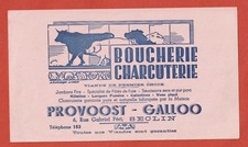 Buvard boucherie charcuterie - -,