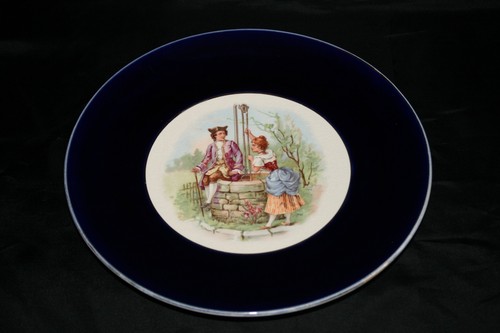 Assiette décorative - , à