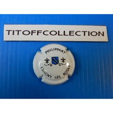 1 capsule champagne philippart maurice blanc noir et bleu no 6