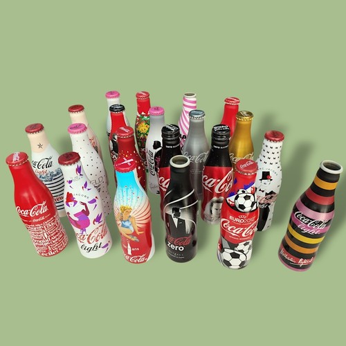 Lot bouteilles aluminium - lot,