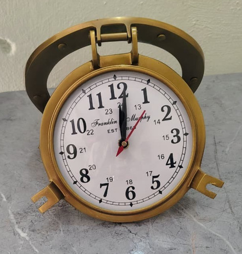 Ancienne horloge hublot - ancienne, en
