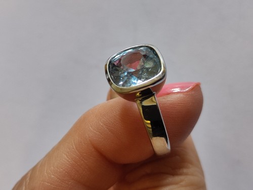 Bague argent massif 925 - en,