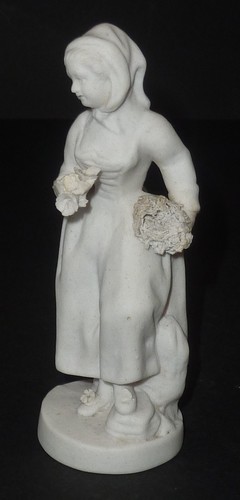 Ancienne statue demoiselle - ancienne,