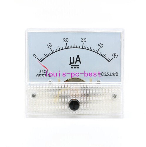 50ma current ammeter analog - ammeter,