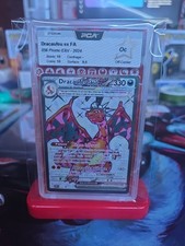 🔥👀Carte Pokémon Dracaufeu ex FA 056 Promo PCA Oc (Off Center)