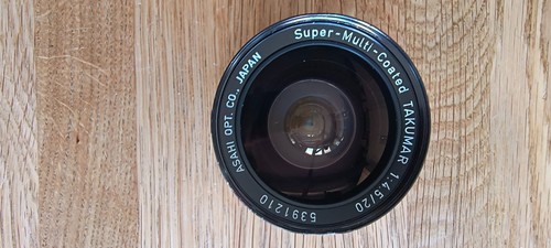 Near mint glass pentax smc - mint,