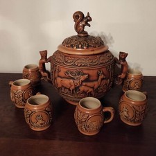 Ancien service à rhum, vin