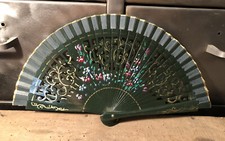 Éventail Peint Main Décor