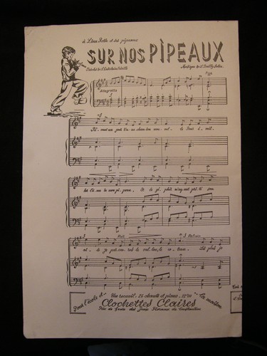 Partition sur nos pipeaux - sur,