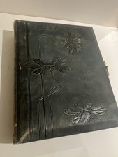 Album Photo Ancien Cuir XIX