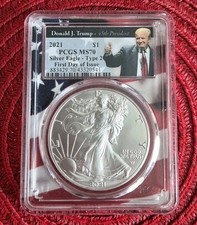 Certified PCGS Coin 2021 USA 1