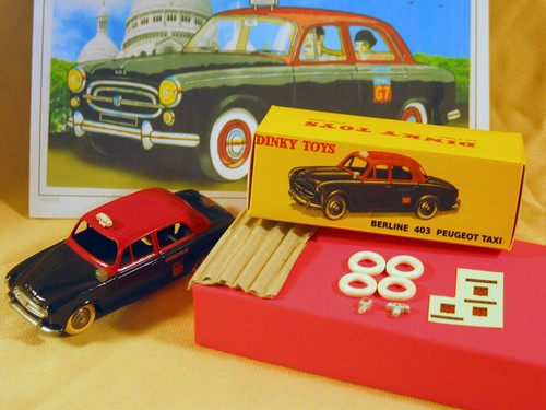 Dinky toys transkit taxi - toys,