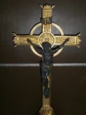 ANCIEN CRUCIFIX D'AUTEL/FIN