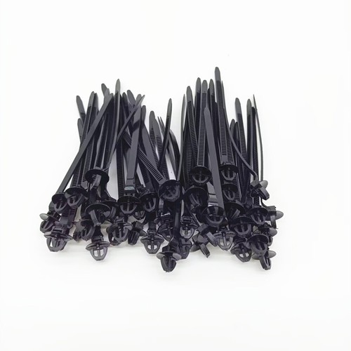 Nylon cable tie fastener clips - nylon,