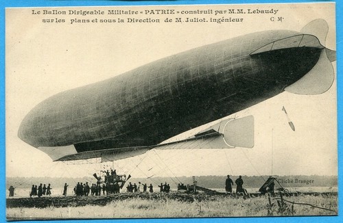 Cpa ballon dirigeable - cpa,