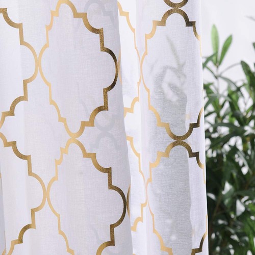 Lot rideaux transparents - lot,