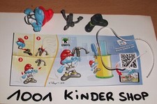 KINDER EN415 EN 415 SCHTROUMPF SMURF SCHLUMPF FIREMAN + BPZ