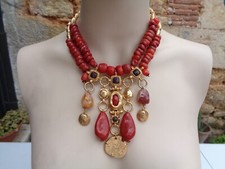 ISAKY BY JACKY VALLET - SUBLIME ET UNIQUE COLLIER - DIGNE D'UNE REINE ANTIQUE