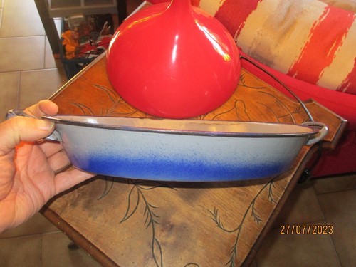 Ancien plat cuisine tôle - plat, de