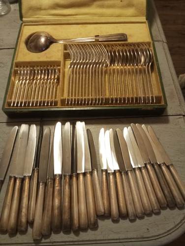 Ménagère métal argenté - ménagère, en