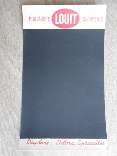 Ardoise carton publicitaire - carton,