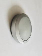 Plafonnier/hublot/applique Ext/int D27cm fonte d’alu verre Classe 1 IP 65 Neuf