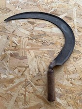 Faucille Outil ancien serpe serpette agricole ferme scie  herboriste jardin (11