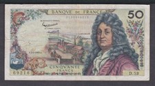 50 FRANCS RACINE DU 2-5-1963