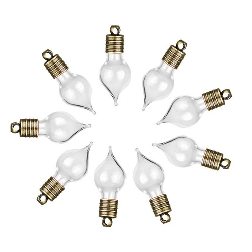 10pcs mini glass wish bottes - wish,