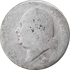 Monnaie, France, Louis XVIII