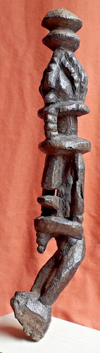 Ancient eroded dogon altar - eroded,