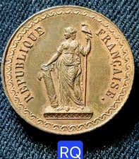 Rare Médaille Cuivre 28,5mm-