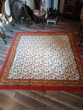 Nappe Tissu Coton Style Indienne XVIIIe 175 x 175 cm 