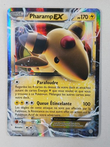 Carte pokémon pharamp - carte, ex
