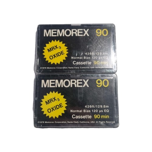 Memorex mrx3 oxide tape - 2x,
